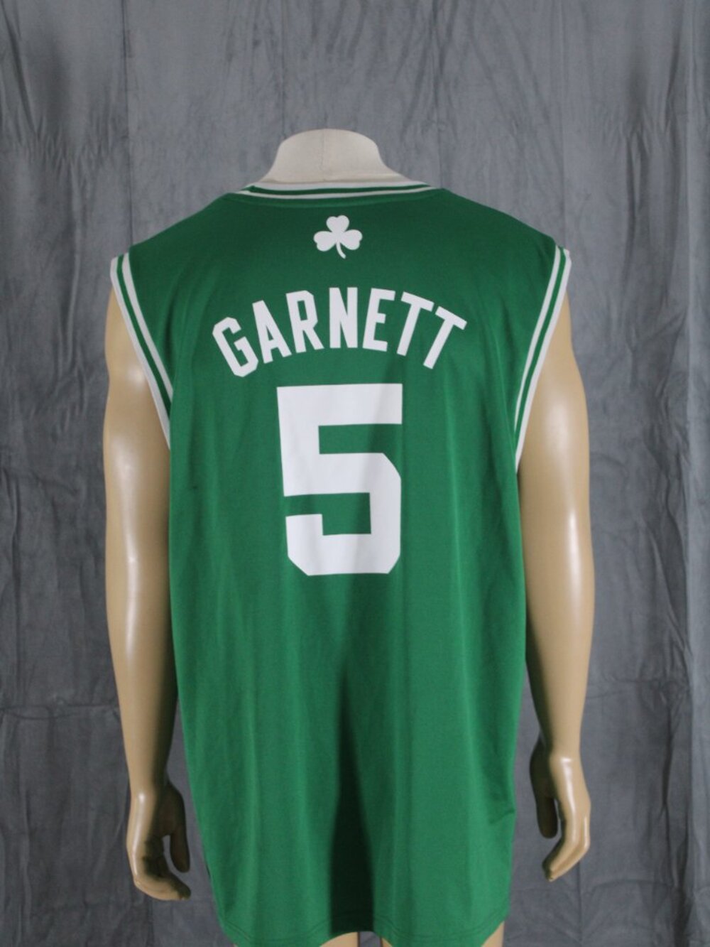 Boston Celtics Jersey (Retro) - Kevin Garnett Number 5 by Adidas - Men's Large - Picture 7 of 10